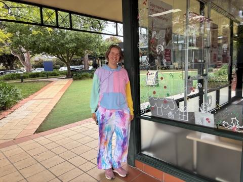 Festive Window Artist - Erika C