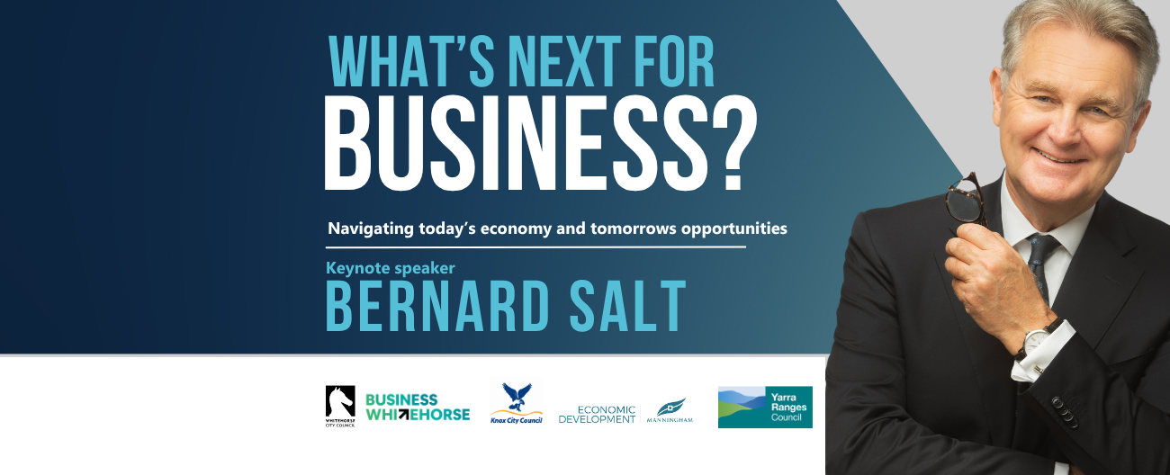 What's next for business? Page header